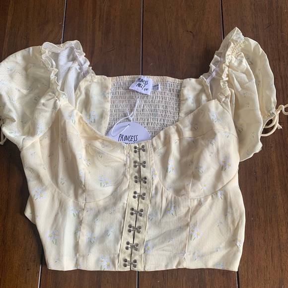 Princess Polly Tops - BNWT Princess Polly crop corset top